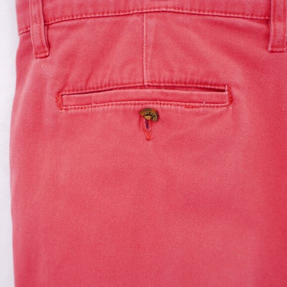 DAMAGED Jachs New York Blecker Fit Pink Chino Cotton Spandex Shorts 38 / 9 Mid R - Picture 5 of 11